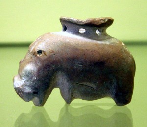 Posuda u obliku nilskog konja